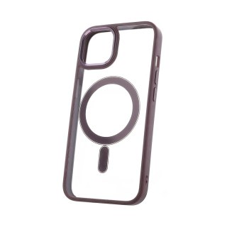 Nakładka Satin Clear Mag do iPhone 14 6,1" fioletowa
