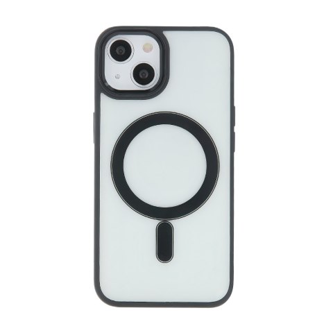 Nakładka Satin Clear Mag do iPhone 15 Pro 6,1" czarna Nakładka Satin Clear Mag do iPhone 15 Pro 6,1" czarna