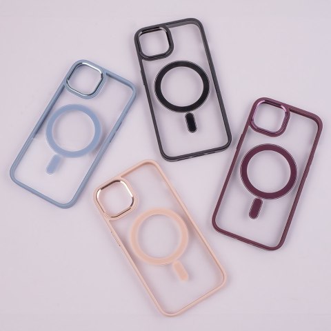 Nakładka Satin Clear Mag do iPhone 15 Pro Max 6,7" czarna Nakładka Satin Clear Mag do iPhone 15 Pro Max 6,7" czarna