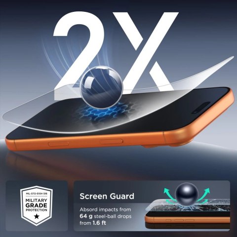 CLEAR Szkło Hartowane Tech-Protect Bundle 10-pack na Samsung Galaxy S24/S25