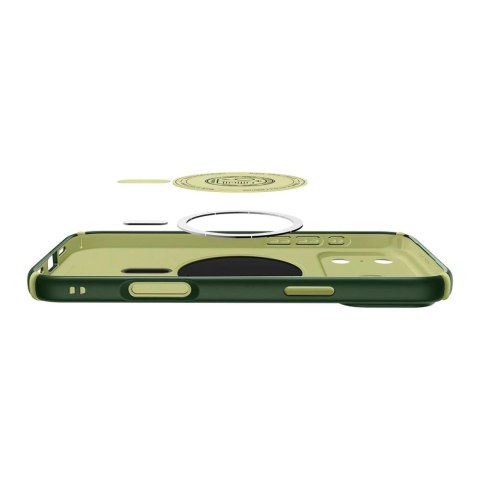 Etui Spigen Nano Pop Hybrid MagSafe na iPhone 17 Pro Max - zielone