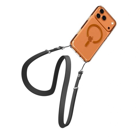 Etui Spigen Ultra Hybrid MagSafe na iPhone 17 Pro - przezroczysto-pomarańczowe