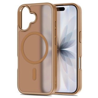 Etui Tech-Protect BasicMag MagSafe na iPhone 17 - brązowe
