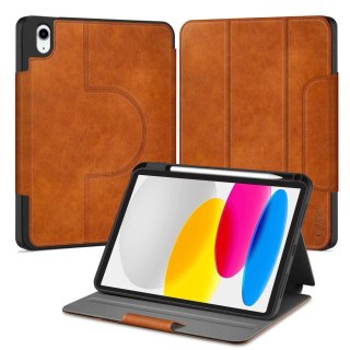 Etui Tech-Protect Fleece na iPad 10.9" 10 / 2022 / 11" 11 / 2025 - brązowe