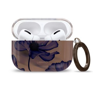 Etui Tech-Protect Lamano na AirPods Pro 1 / 2 - brązowo-fioletowe