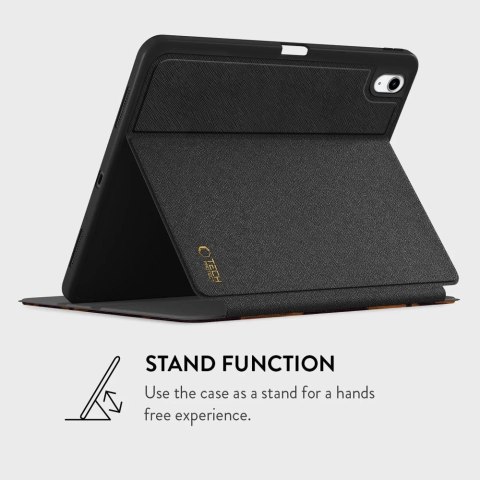 Etui Tech-Protect Lamano na iPad 10.9" 10 / 2022 / 11" 11 / 2025 - brązowo-czarne