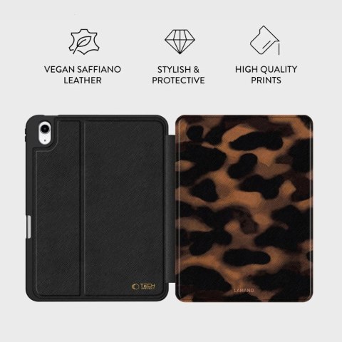 Etui Tech-Protect Lamano na iPad 10.9" 10 / 2022 / 11" 11 / 2025 - brązowo-czarne