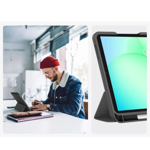 Etui Tech-Protect SC Pen Canvas na Samsung Galaxy Tab A9+ / A11+ Plus 11.0 X210 / X215 / X216 / X230 / X235 / X236 - szare