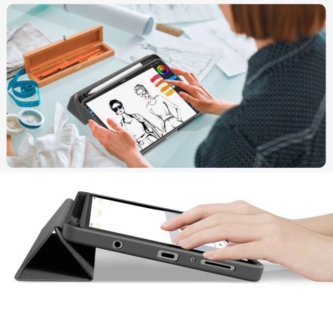 Etui Tech-Protect SC Pen Canvas na Samsung Galaxy Tab A9+ / A11+ Plus 11.0 X210 / X215 / X216 / X230 / X235 / X236 - szare
