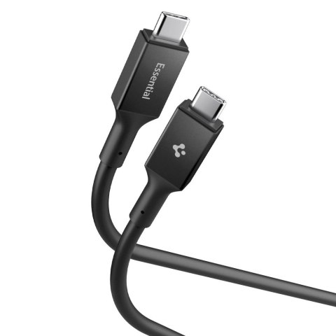 Kabel Spigen EB10020CC USB-C 100 W 200 cm - czarny
