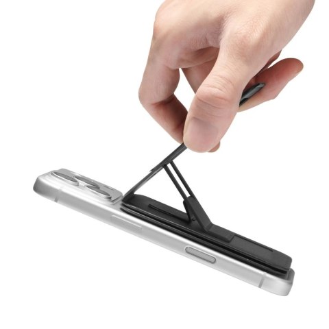 Portfel magnetyczny Spigen S314-3 Magnetic MagSafe - czarne