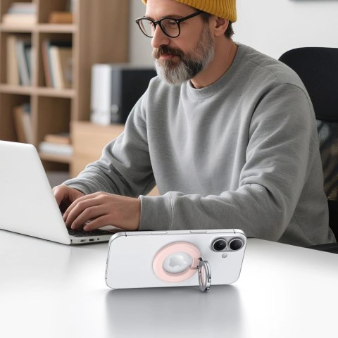 Uchwyt Tech-Protect mmR500 MagSafe - różowy