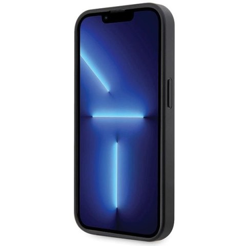 Etui BMW Grip Stand Hot Stamp iPhone 14 Pro - czarne