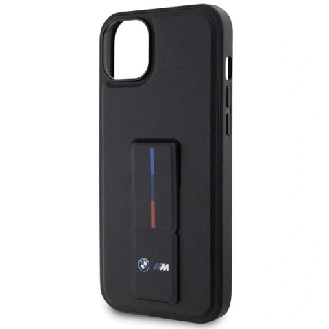 Etui BMW Grip Stand Hot Stamp na iPhone 14 Plus / 15 Plus - czarne