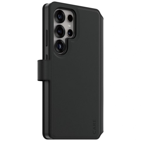 Etui CARE by PanzerGlass Feature Tango 2w1 Wallet na Samsung Galaxy S25 Ultra - czarne
