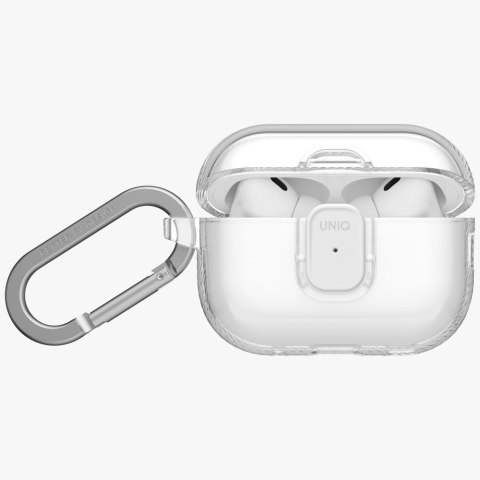 Etui UNIQ Glase Pro na AirPods Pro 3 Lock Case - przezroczyste