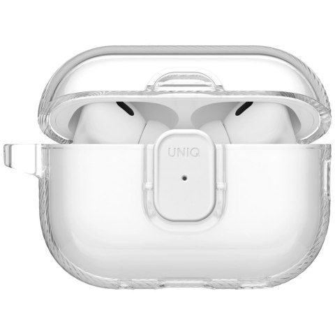 Etui UNIQ Glase Pro na AirPods Pro 3 Lock Case - przezroczyste
