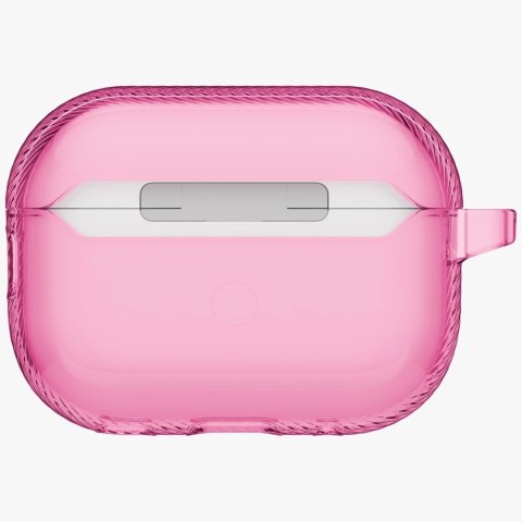 Etui UNIQ Glase Pro na AirPods Pro 3 Lock Case - przezroczysto-różowe