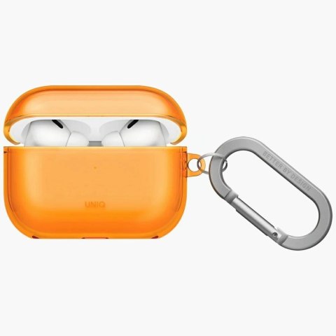 Etui UNIQ Glase na AirPods Pro 3 - pomarańczowe