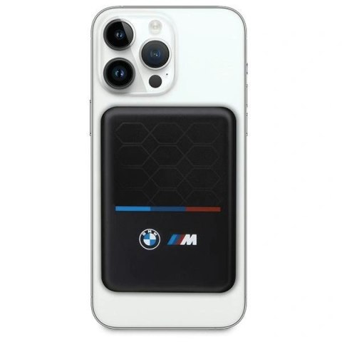 Powerbank indukcyjny BMW M Collection MagSafe 15W 3000mAh - czarne