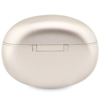 Słuchawki bezprzewodowe Guess Classic EST Bluetooth TWS - złote