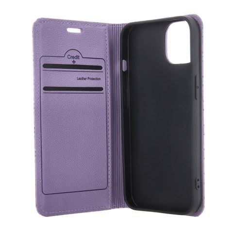 Etui Smart Caro do Xiaomi Redmi Note 15 Pro Plus 5G (EU) fioletowe
