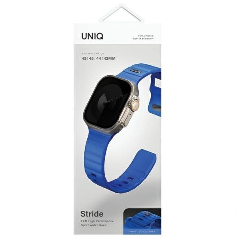 Pasek UNIQ Stride Apple Watch 42 / 44 / 45 / 49 mm - niebieski