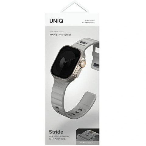 Pasek UNIQ Stride Apple Watch 42 / 44 / 45 / 49 mm - szary