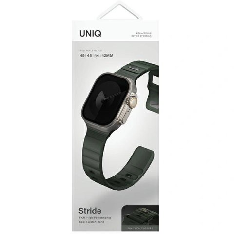 Pasek UNIQ Stride Apple Watch 42 / 44 / 45 / 49 mm - zielony