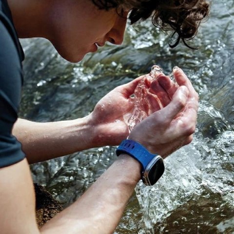 Pasek UNIQ Stride na Apple Watch 38 / 40 / 41 mm - beżowy