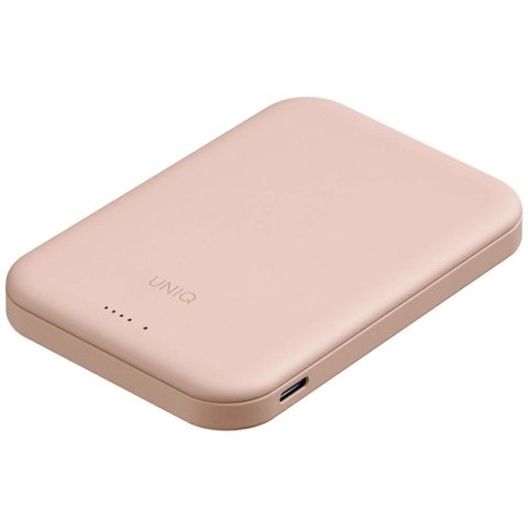 Powerbank UNIQ Lyden Lexa Magnetic 5000mAh PD USB-C MagSafe - różowy