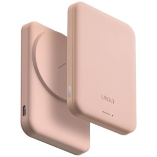 Powerbank UNIQ Lyden Lexa Magnetic 5000mAh PD USB-C MagSafe - różowy