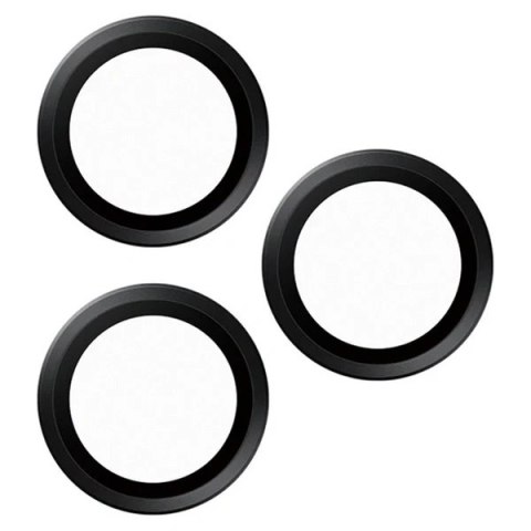 Szkło na obiektyw PanzerGlass Hoops Lens Protector na iPhone 16 Pro / 16 Pro Max - czarne