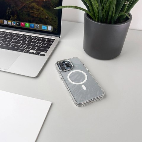 Glitter Case MagSafe White Samsung Galaxy S26 Ultra