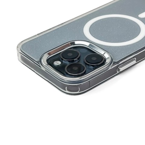 Glitter Case MagSafe White Samsung Galaxy S26