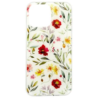 Nakładka Glow Glam do Samsung Galaxy A57 5G biała