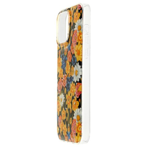 Nakładka Glow Glam do Samsung Galaxy A57 5G pomarańczowa