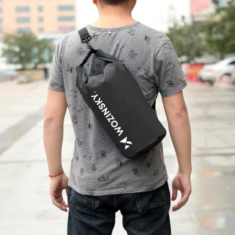 Worek Wozinsky WWK-10 woododporny na kajak sup 10l - czarny