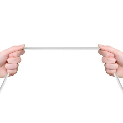 Dudao przewód kabel USB Typ C 2.1A 1m biały (L4T 1m white)