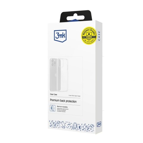 Etui 3mk Clear Case na Honor Magic7 Lite - przezroczyste