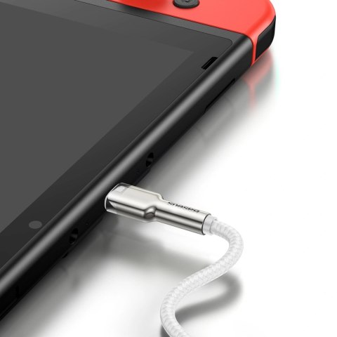 Kabel Baseus Cafule Metal 100W USB-C - USB-C 2m - biały