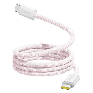 Kabel Baseus Dynamic 4 Pro 100W USB-C - USB-C 1m - różowy