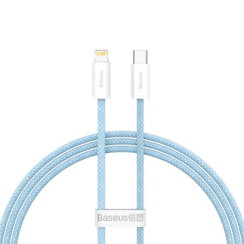 Kabel Baseus Dynamic Series 20W USB-C - Lightning 1m - niebieski