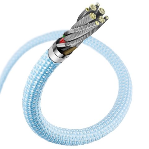 Kabel Baseus Dynamic Series 20W USB-C - Lightning 1m - niebieski