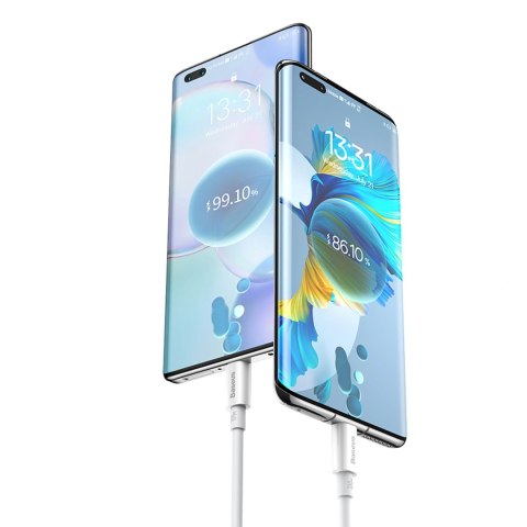 Kabel Baseus Superior Series 100W USB-A - USB-C 2m - biały