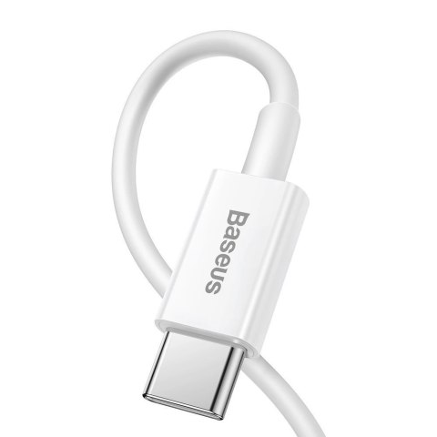 Kabel Baseus Superior Series USB-C / Lightning PD 20W 1.5 m - biały