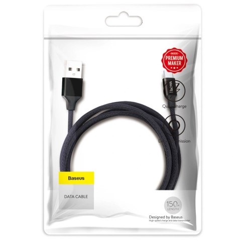Kabel Baseus Yiven USB-A - MicroUSB 1,5m - czarny