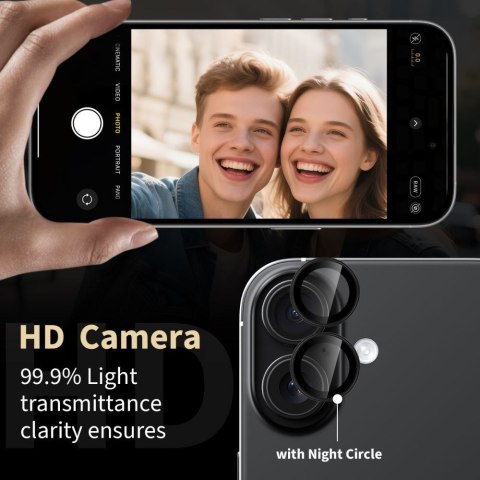 OSŁONA APARATU TECH PROTECT CAMRING FIT+ XIAOMI POCO M8 PRO / REDMI NOTE 15 PRO 5G / 15 PRO+ PLUS 5G BLACK