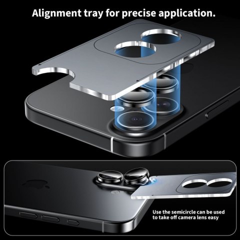 OSŁONA APARATU TECH PROTECT CAMRING FIT+ XIAOMI POCO M8 PRO / REDMI NOTE 15 PRO 5G / 15 PRO+ PLUS 5G BLACK