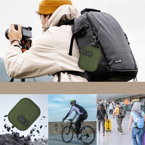 TECH-PROTECT SLIM HOOK SAMSUNG GALAXY BUDS 3 / 3 FE / 3 PRO OLIVE GREEN